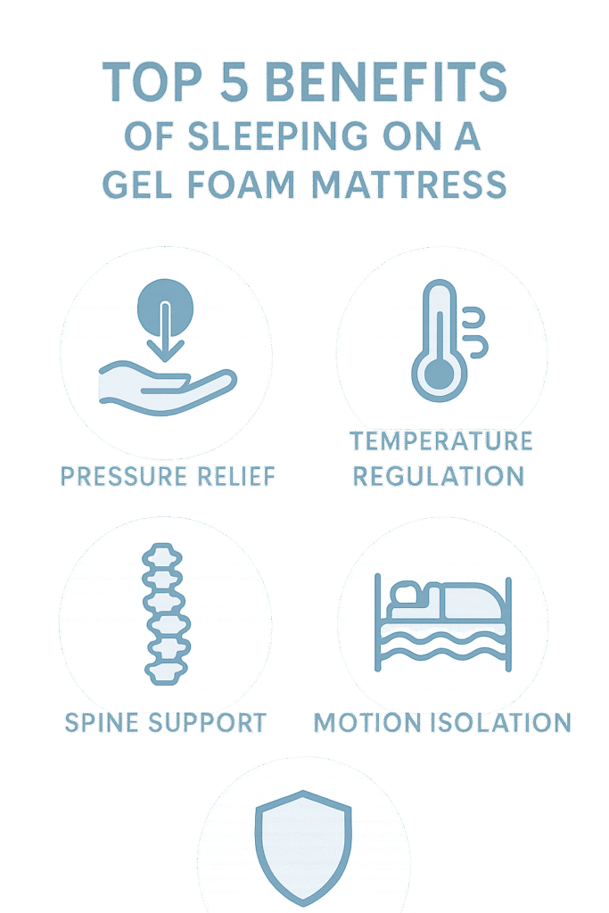 Gel foam mattress