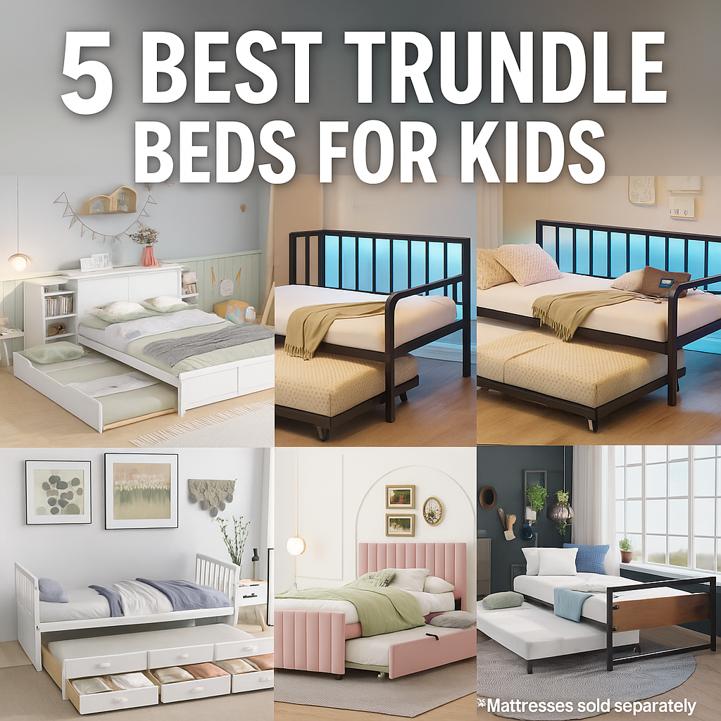 5 best trundle beds for kids